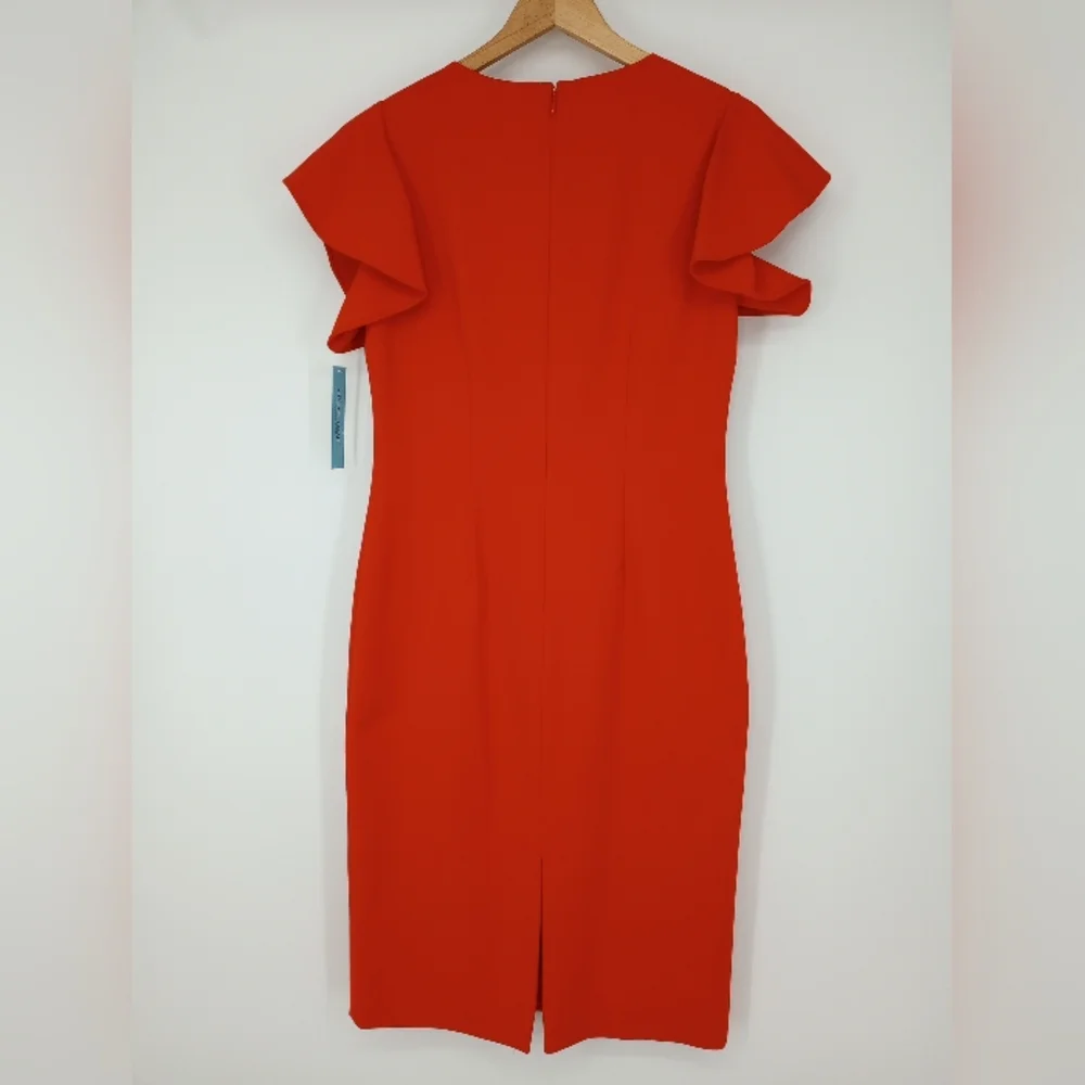 Antonio Melani Diana Sheath Dress in TigerLily - Picture 3 of 7